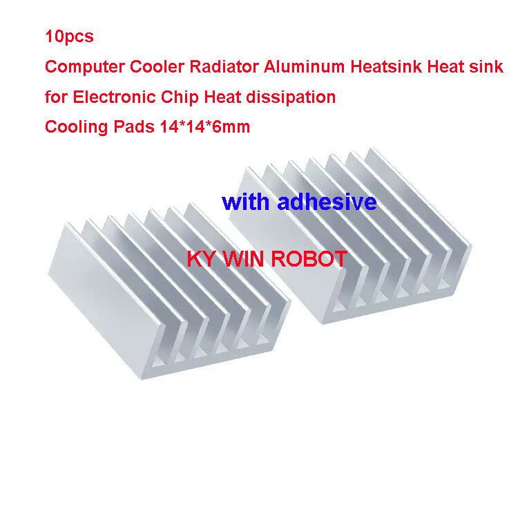 Heatsink - 10 Pezzi Mini Dissipatore di Calore