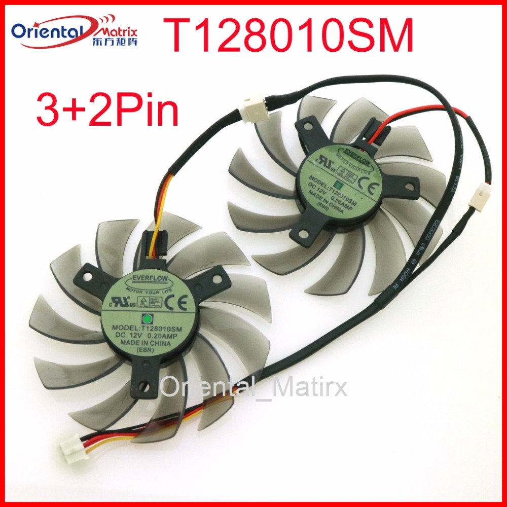 Air Cooler Cpu - Trasporto Libero T128010SM 75 millimetri DC12V