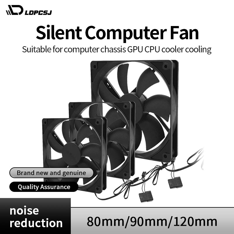 Gpu Cooler - 80mm 90mm 120mm Ventola silenziosa per