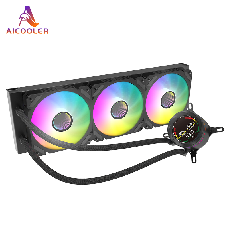 Aio Liquid Cooler - AICOOLER 120mm ARGB AIO Liquid CPU