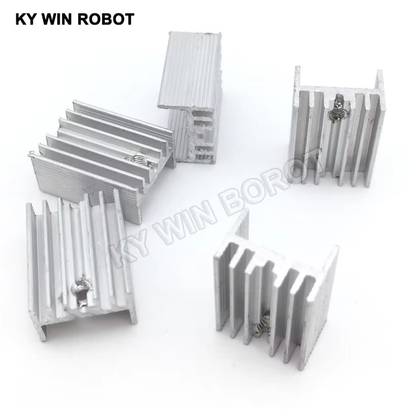 Heatsink - 10 pz Alluminio TO-220 Dissipatore di