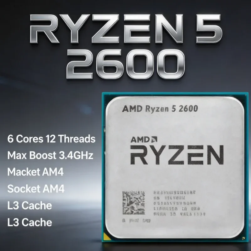 Processore AMD Ryzen 5 2600 AM - Cpu Fan recensione e prezzo
