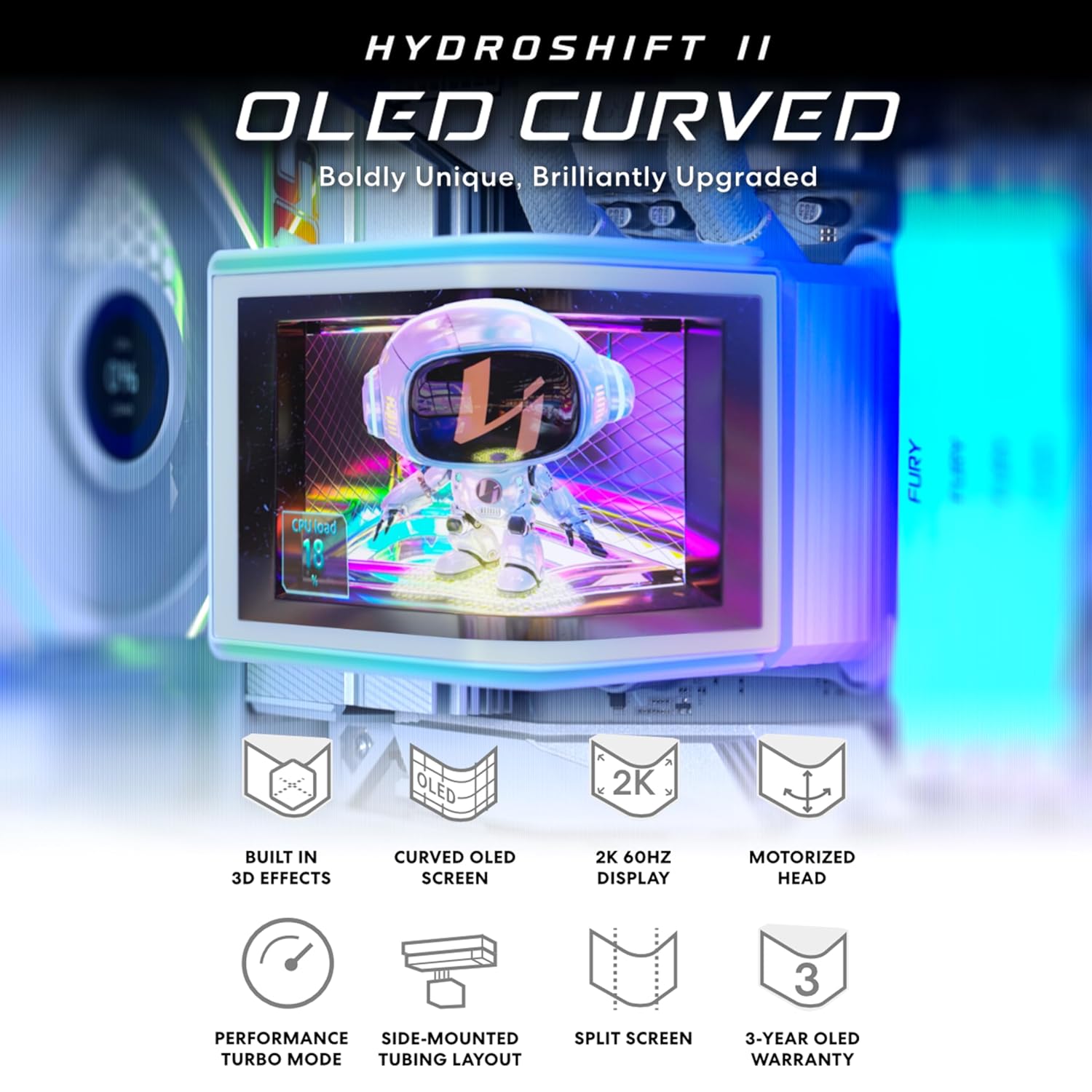 Lian Li Hydroshift II OLED Cur - Aio Liquid Cooler recensione e prezzo