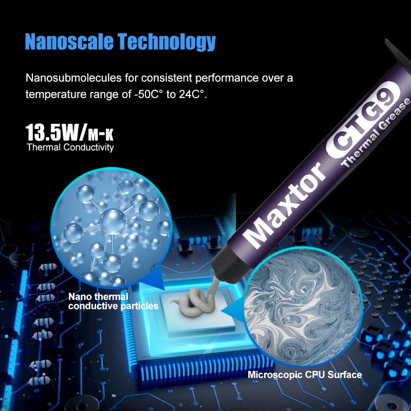 Pasta Termica Maxtor CTG9 1g 2 - Thermal Paste recensione e prezzo