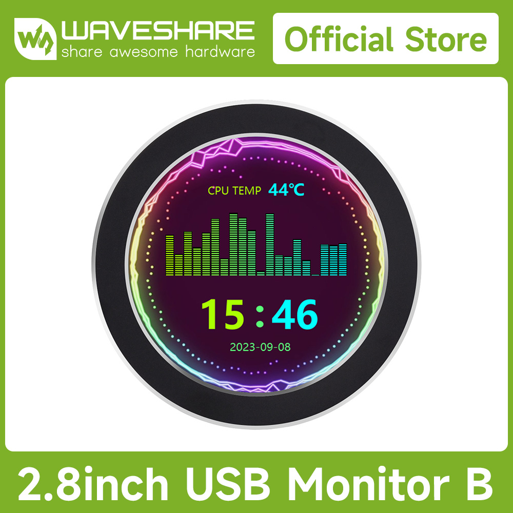 Monitor USB Waveshare da 2,1/2 - Cpu Cooler recensione e prezzo