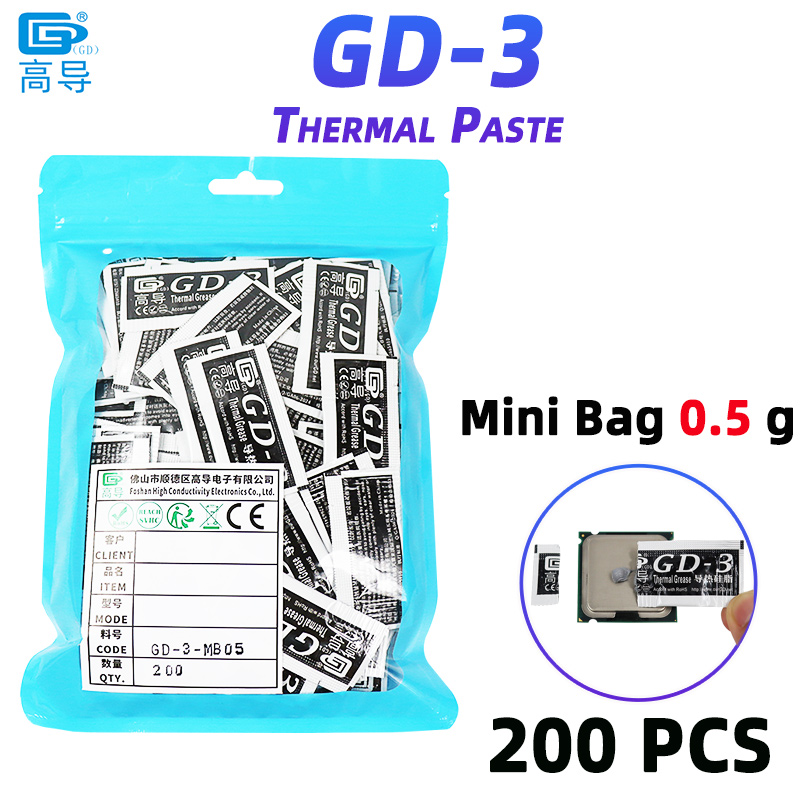Pasta Termica Conduttiva GD-3  - Thermal Paste recensione e prezzo