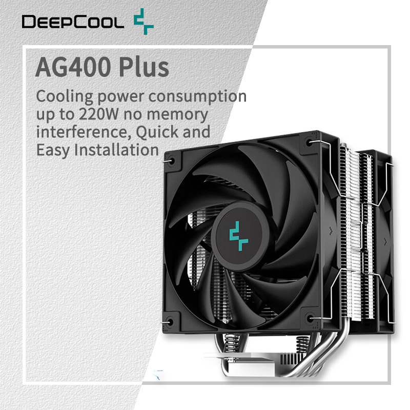 DEEPCOOL AG400 4 tubi di calor - Air Cooler Cpu recensione e prezzo