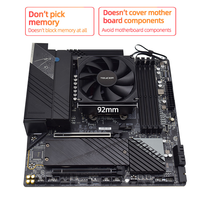 Teucer Altezza 45mm CPU Cooler - Air Cooler Cpu recensione e prezzo