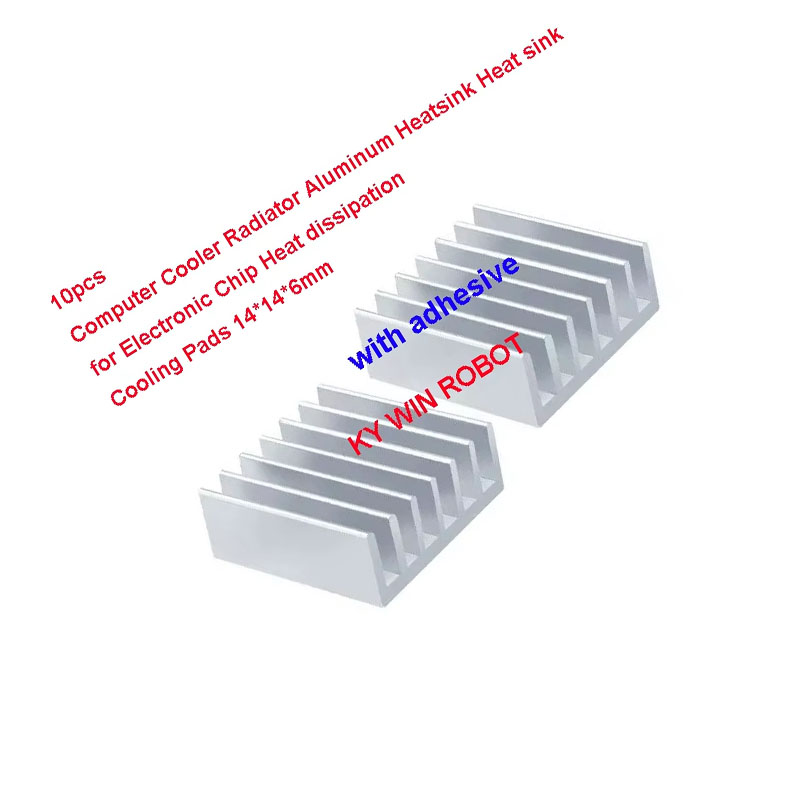 10 Pezzi Mini Dissipatore di C - Heatsink recensione e prezzo
