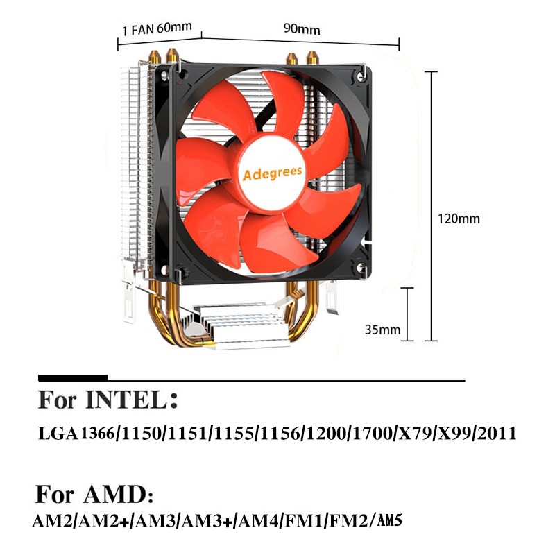 X99 CPU Air Cooler Processore  - Air Cooler Cpu recensione e prezzo