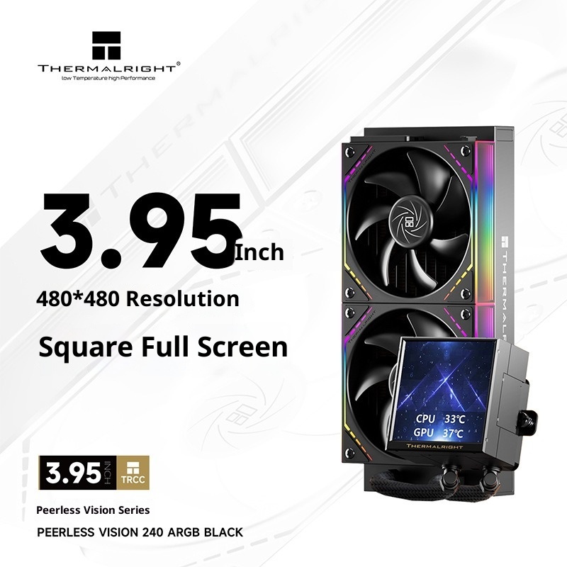 Display LCD IPS Quadrato da 3, - Aio Liquid Cooler recensione e prezzo