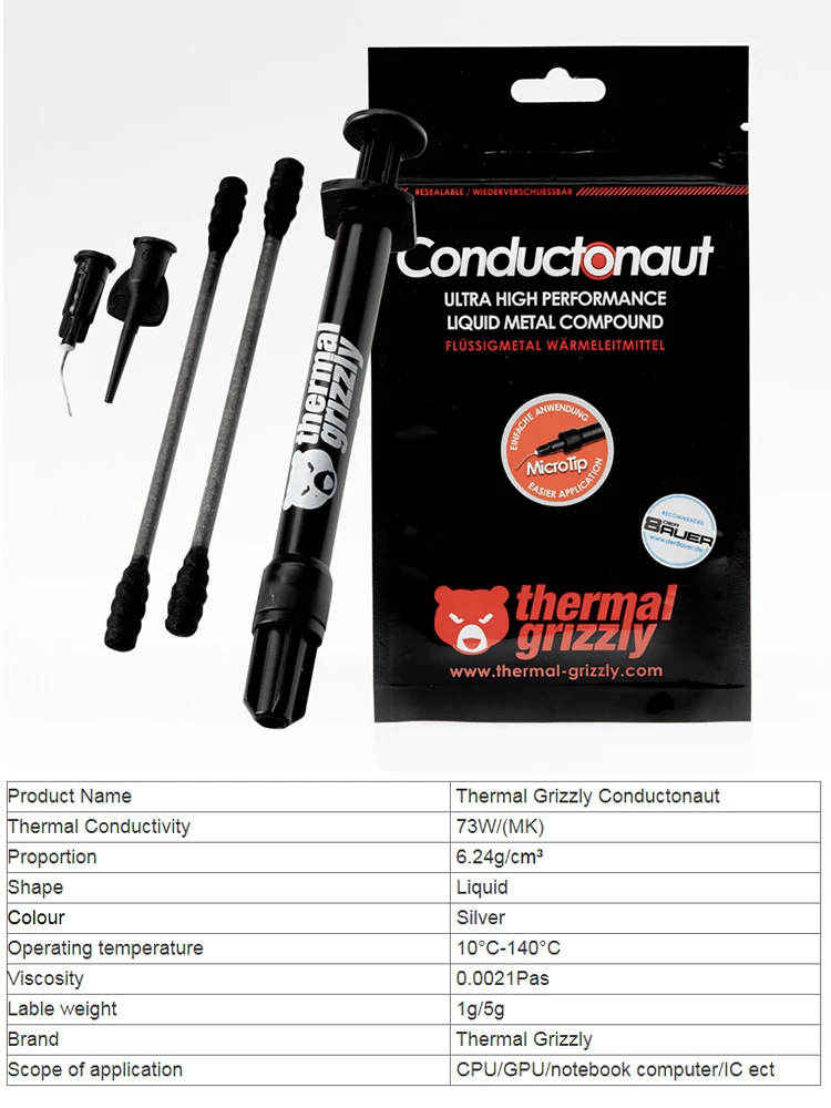 Pasta Termica Liquida ad Alta  - Thermal Paste recensione e prezzo