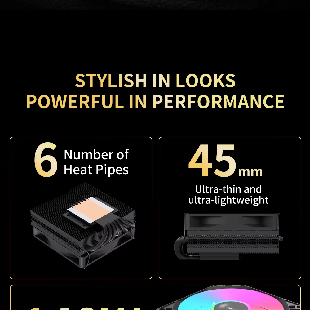 UPSIREN ITX90V6 X45 Raffreddat - Cpu Heatsink recensione e prezzo