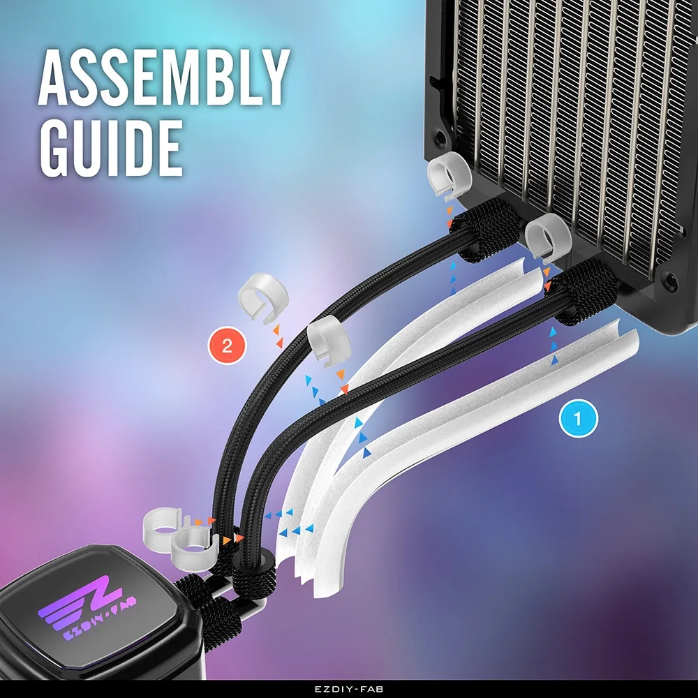 EZDIY ARGB Striscia luminosa p - Aio Liquid Cooler recensione e prezzo