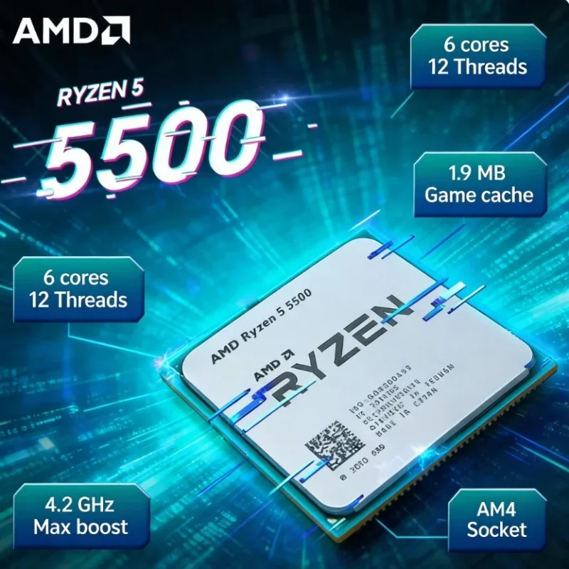 Processore Desktop AMD Ryzen 5 - Cpu Cooler recensione e prezzo