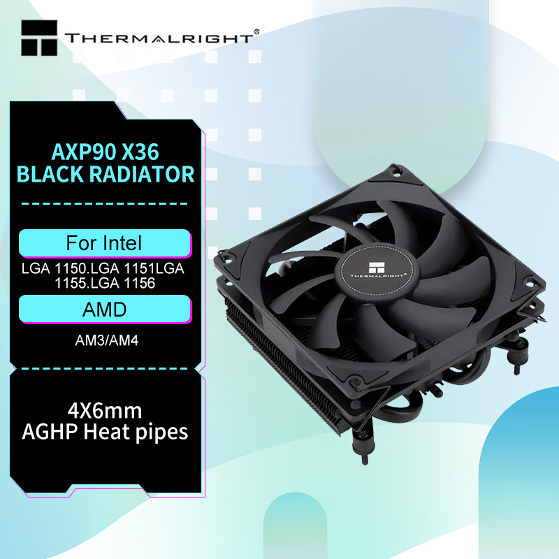 Thermalright AXP-90 X36 Black  - Air Cooler Cpu recensione e prezzo