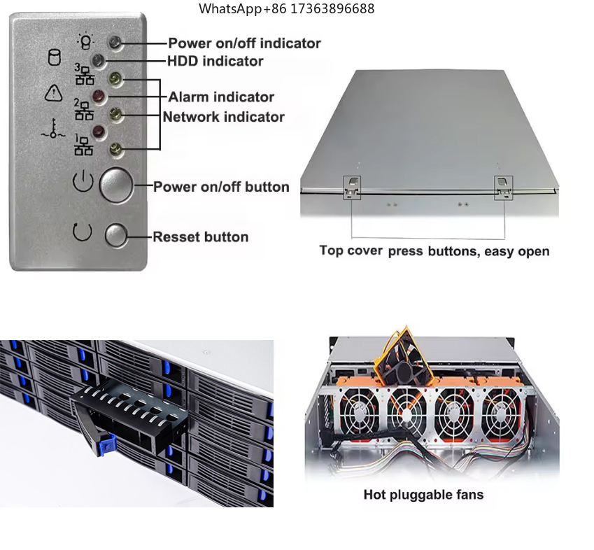 Case Server Rackmount 4U con 2 - Case Fan recensione e prezzo